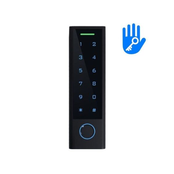Koodlukk CF3-BLE BT TTLock puutetundlik klahvistik, sõrmejälje ja RFID kaugkaardilugeja musta värvi - Image 2