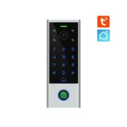Videouksetelefon VC3F Tuya WiFi, puutetundliku koodiklahvistik, sõrmejälg ja RFID 125KHz kaugkaardilugeja